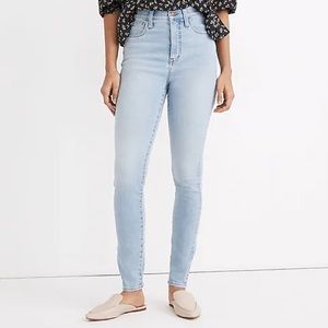 Madewell 11-Inch Roadtripper Authentic High Waist Skinny Jeans (Meade)